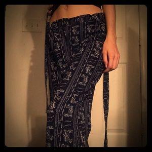 Flowey elephant pants